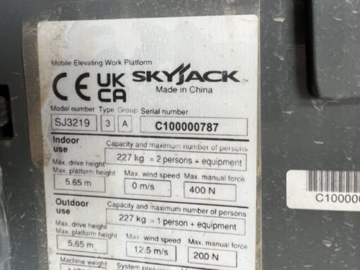 2024 Skyjack SJ3219 - Stock #3284 - Image 6