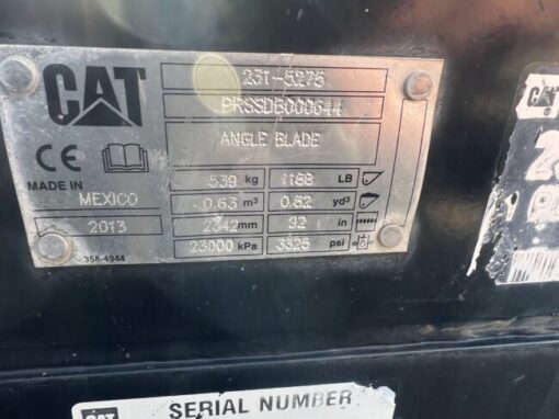 Caterpillar 96" Dozer Blade #C128 - Image 4