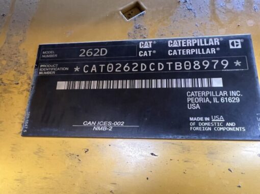 2018 Caterpillar 262D- Stock #3272 - Image 8