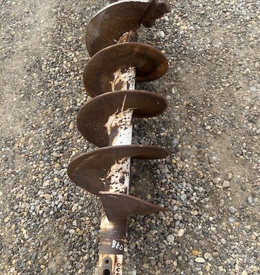 17" Pengo Auger Bit - 5' Long - Hex Head 2 5/16 - Stock #B60