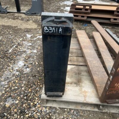 Single Forklift Tine - Stock #B391A