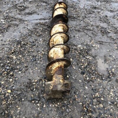 9" Auger Bit - 8' Long - Hex Head 2 11/16 - Stock #A653