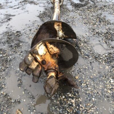 21" Auger Bit - 8' Long - Hex Head 2 11/16 - Stock #A659