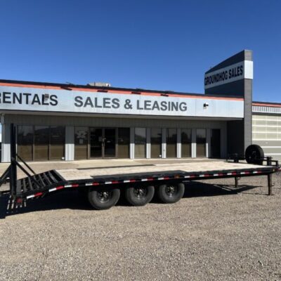 2022 PJ Tri-Axle 24' Flat Deck Trailer - STOCK #2898
