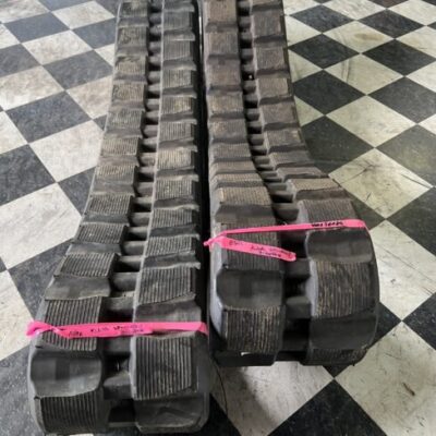 Brand New Staggered-Block Skidsteer Tracks - STOCK #B545/B546