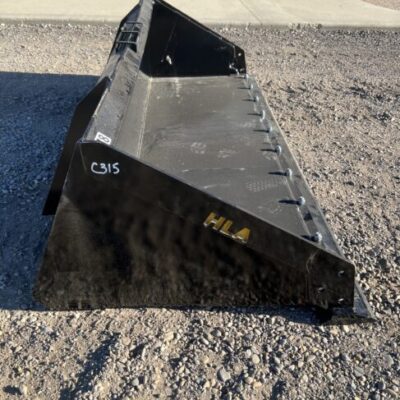 New HLA 78 Inch Smooth Skidsteer Bucket - STOCK #C315